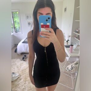 Black mini dress; never worn; from Seek the label